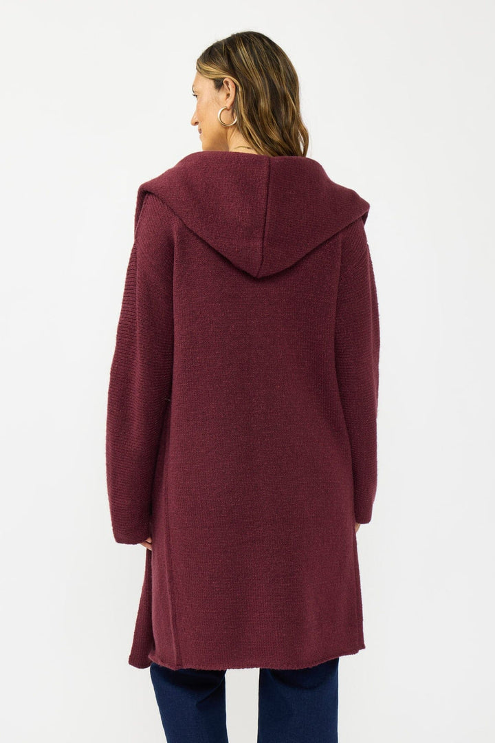 Lovestitch Coatigan (Wine)