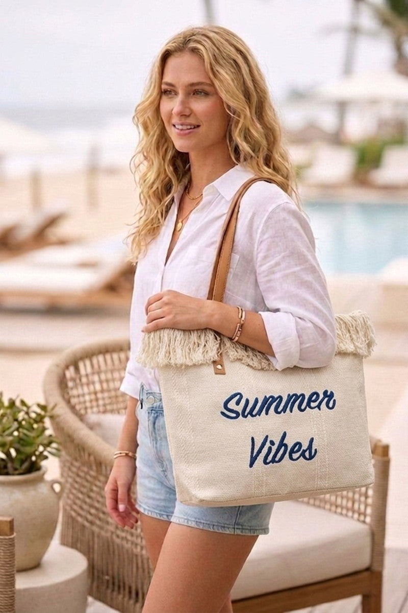 Summer Vibes Tote Bag (3 colours)