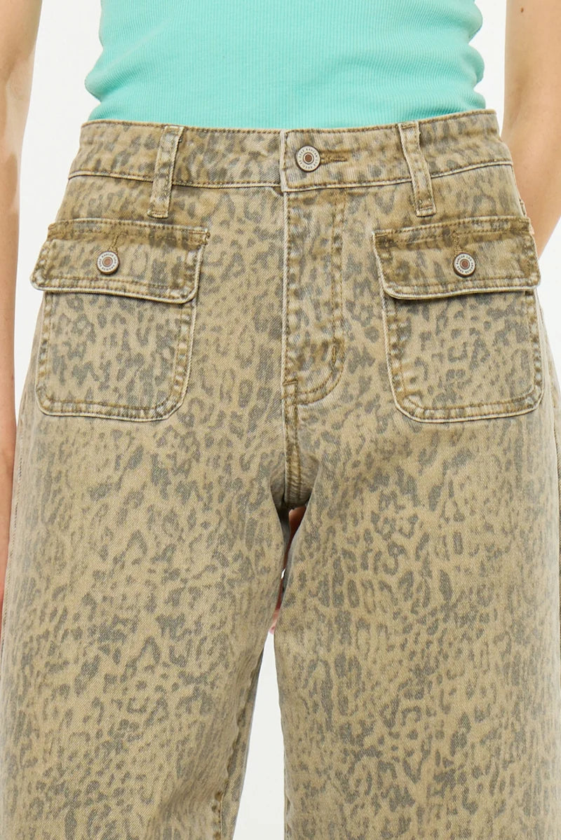 Kancan Leonore Wide Leg Ankle Jean