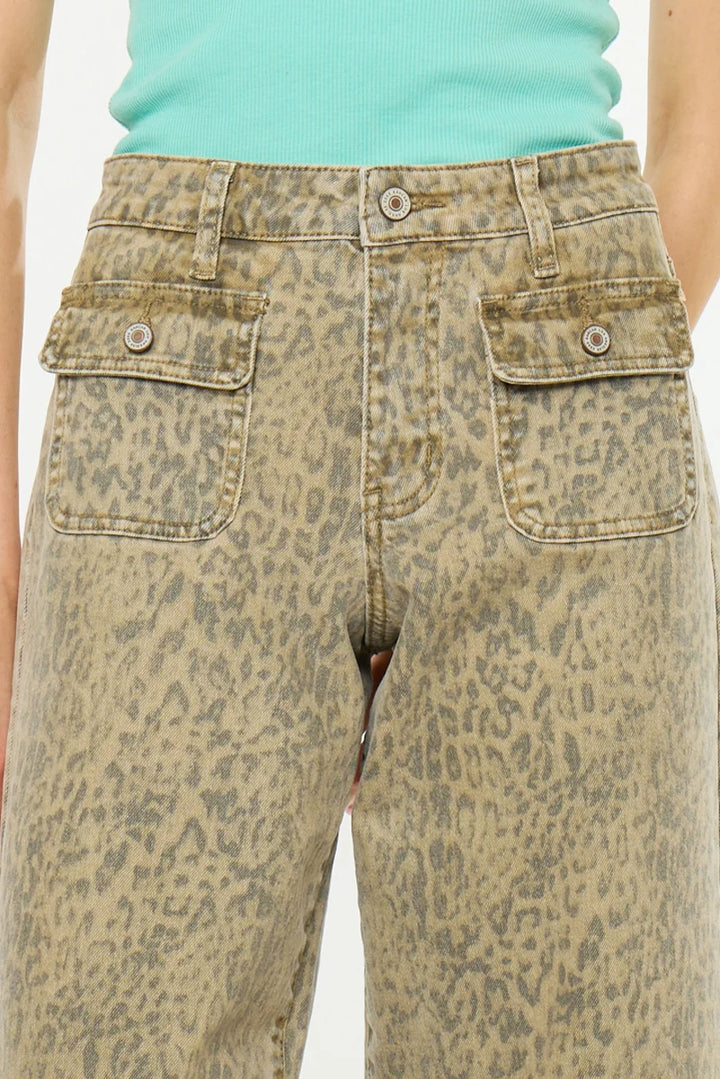 Kancan Leonore Wide Leg Ankle Jean