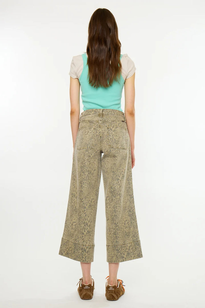 Kancan Leonore Wide Leg Ankle Jean