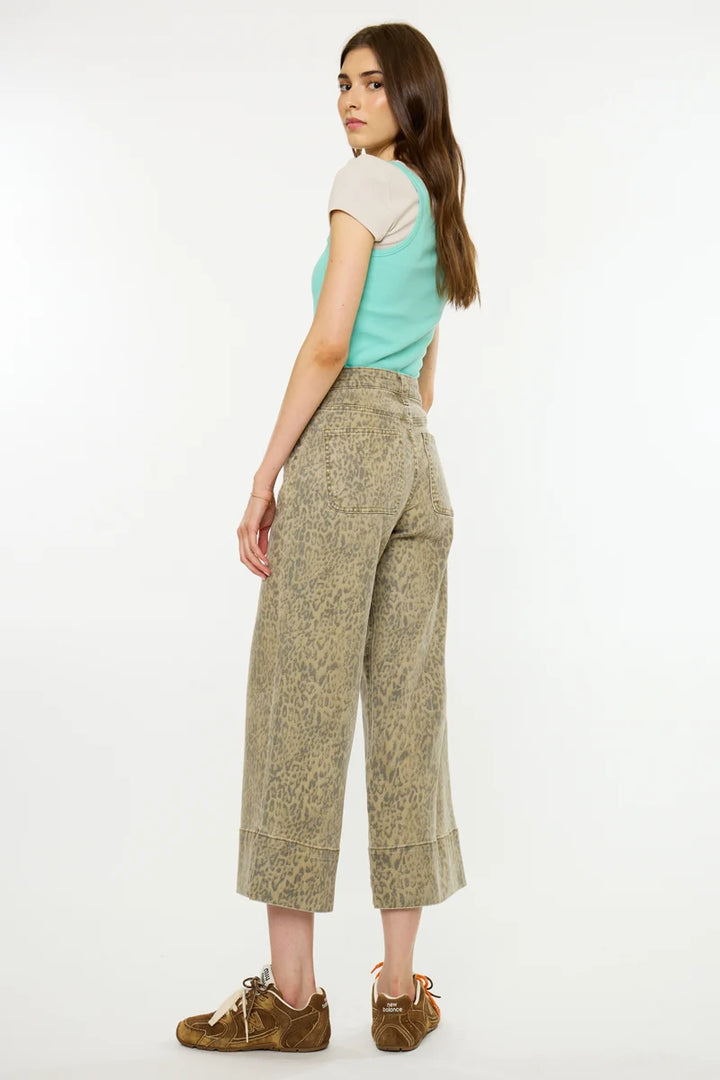 Kancan Leonore Wide Leg Ankle Jean