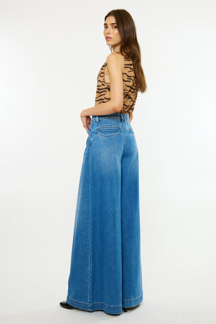 Kancan Ultra Wide Leg Trouser