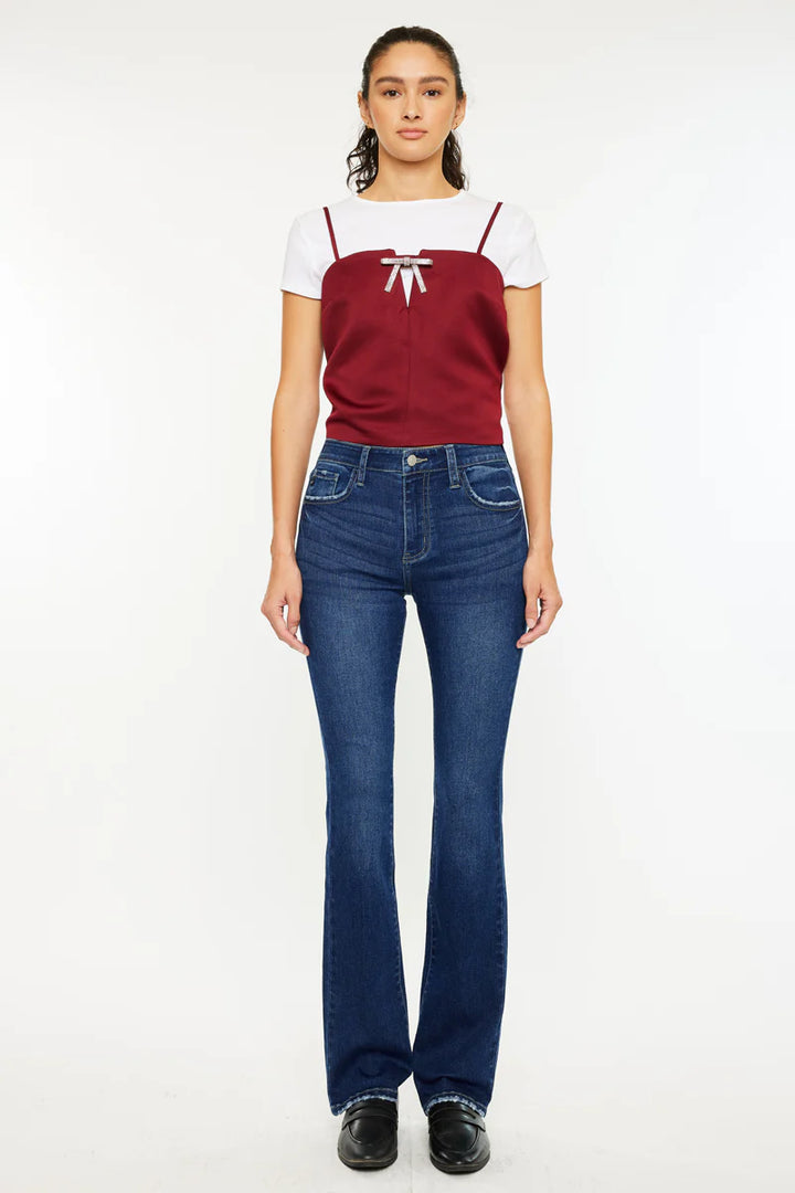 Kancan Skinny Bootcut Jean