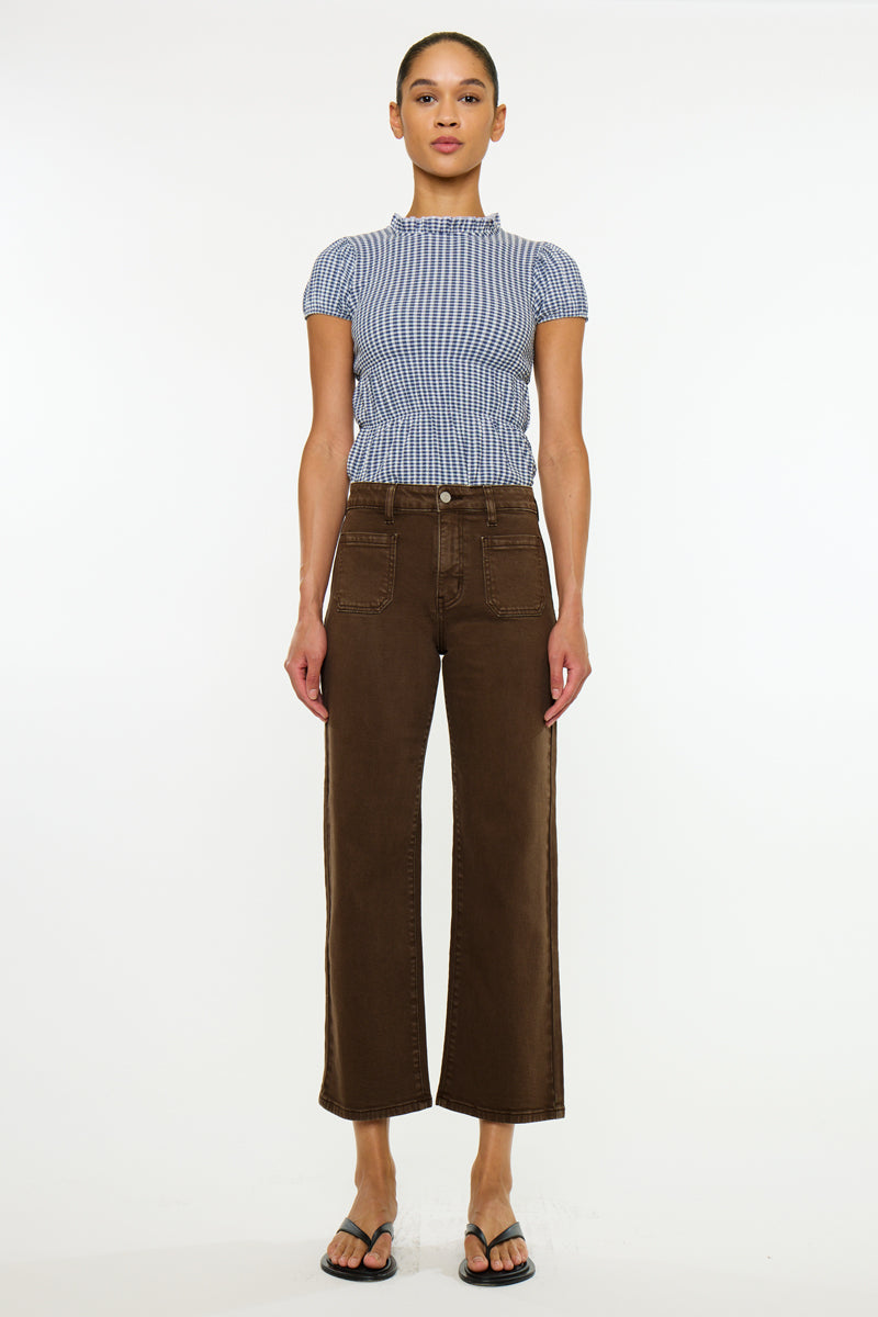 Kancan Kamille Slim Leg Pocket Jean