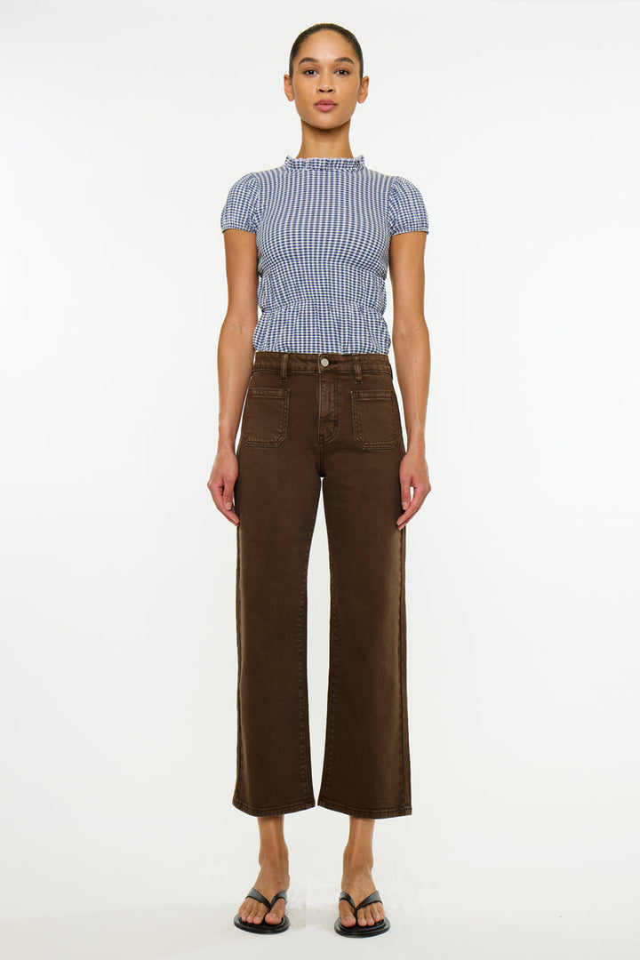 Kancan Kamille Slim Leg Pocket Jean