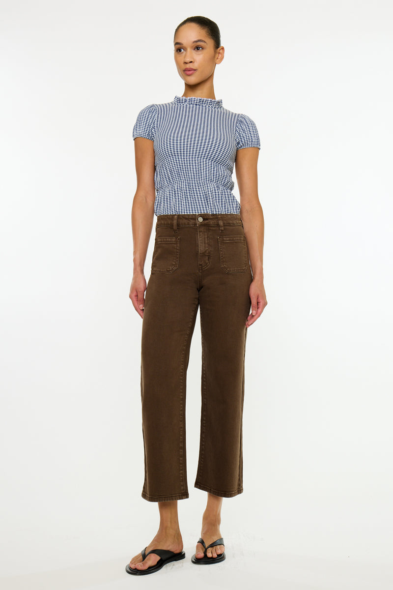 Kancan Kamille Slim Leg Pocket Jean