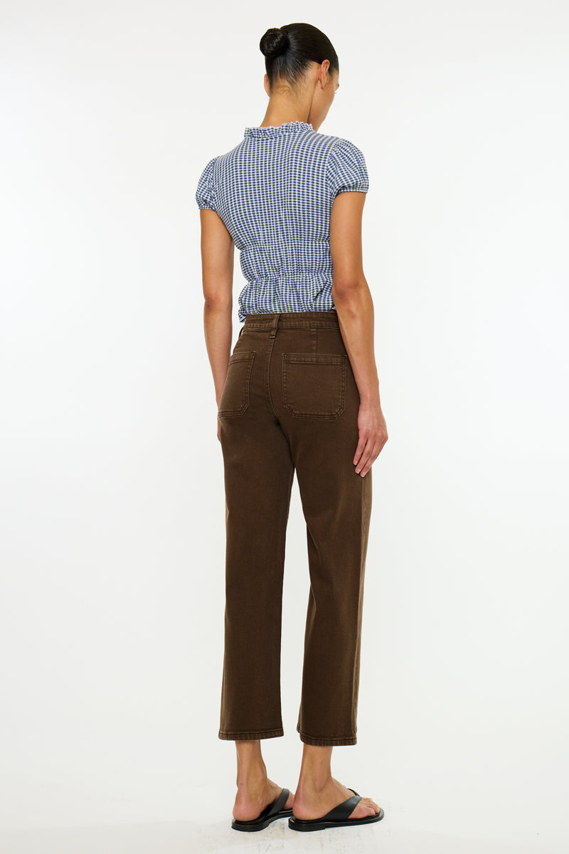 Kancan Kamille Slim Leg Pocket Jean
