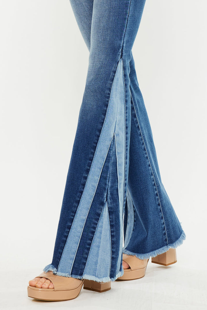 Kancan Roxy High Rise Flare Jean