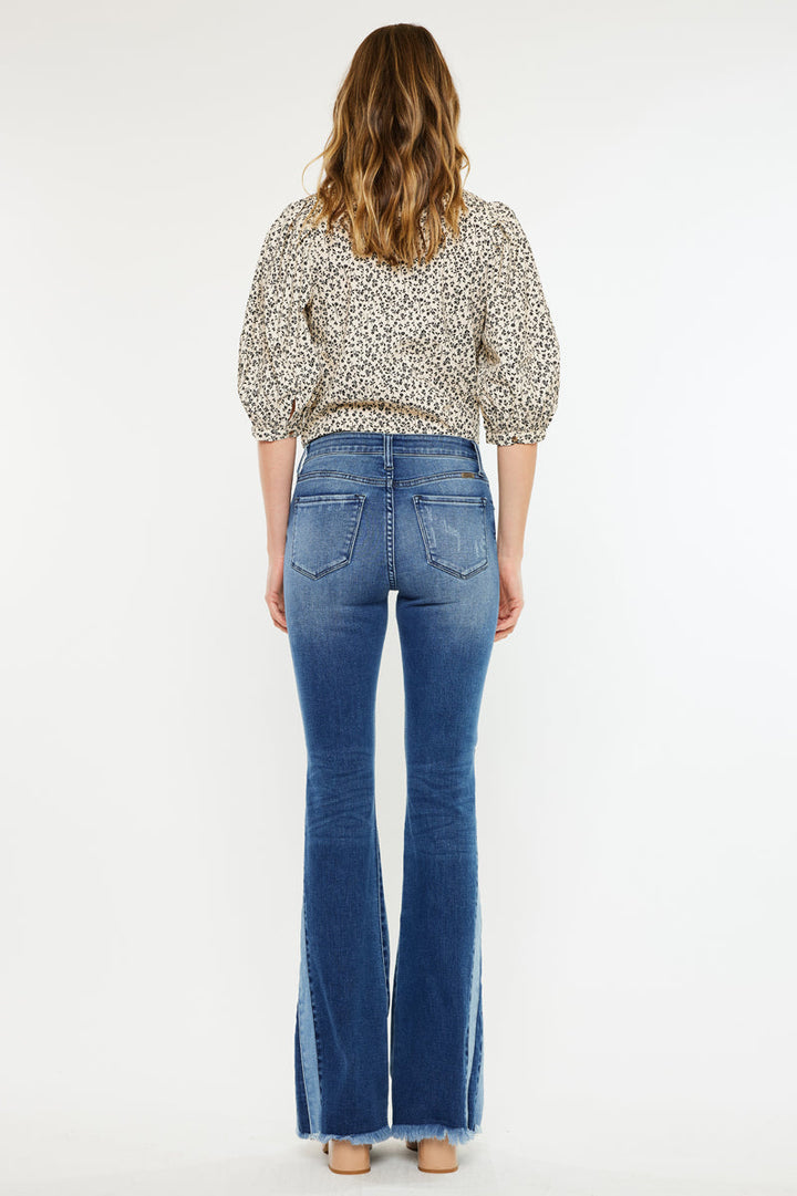 Kancan Roxy High Rise Flare Jean
