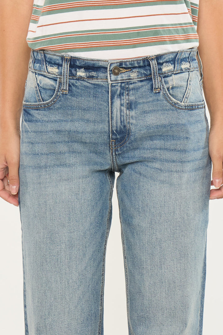 Kancan Baggy Straight Leg Jean