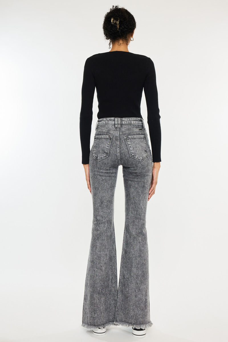 Kancan Lucine High Rise Flare Jean