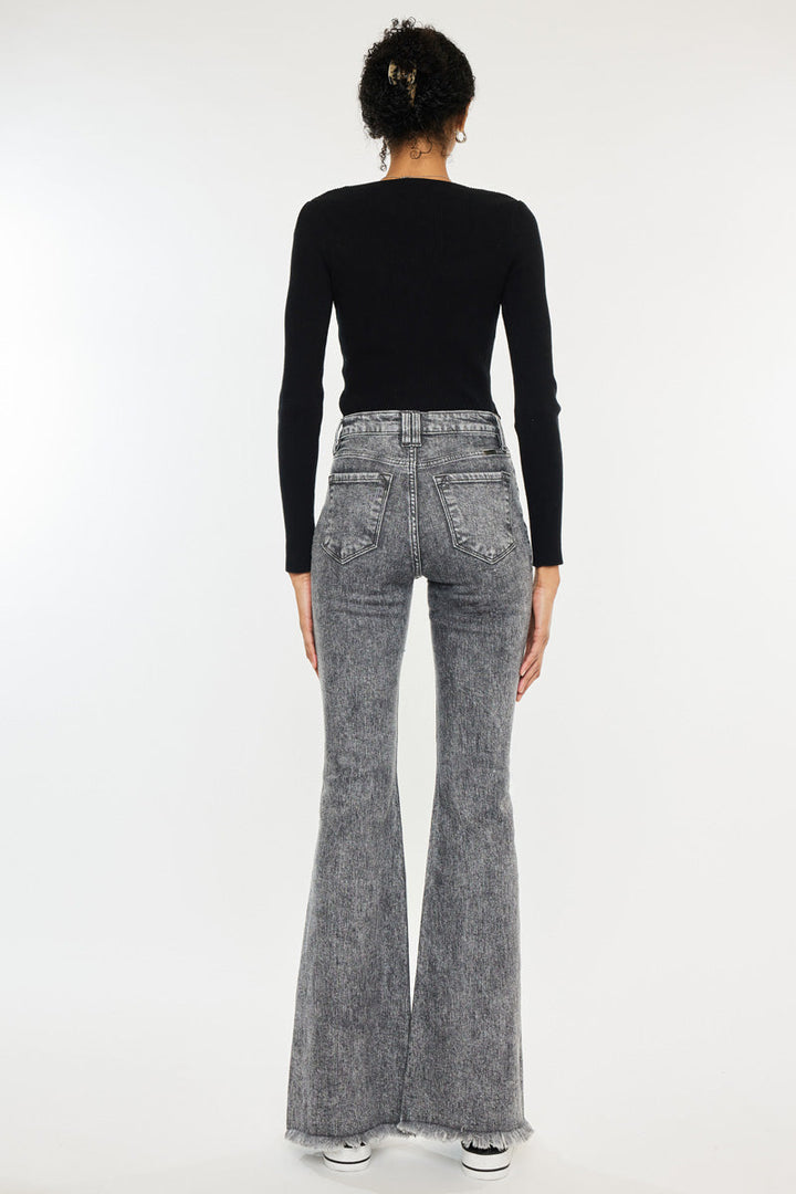 Kancan Lucine High Rise Flare Jean
