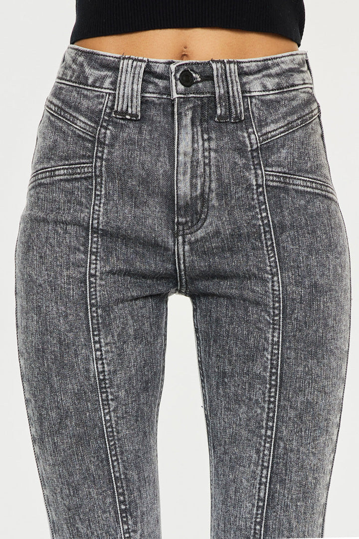 Kancan Lucine High Rise Flare Jean