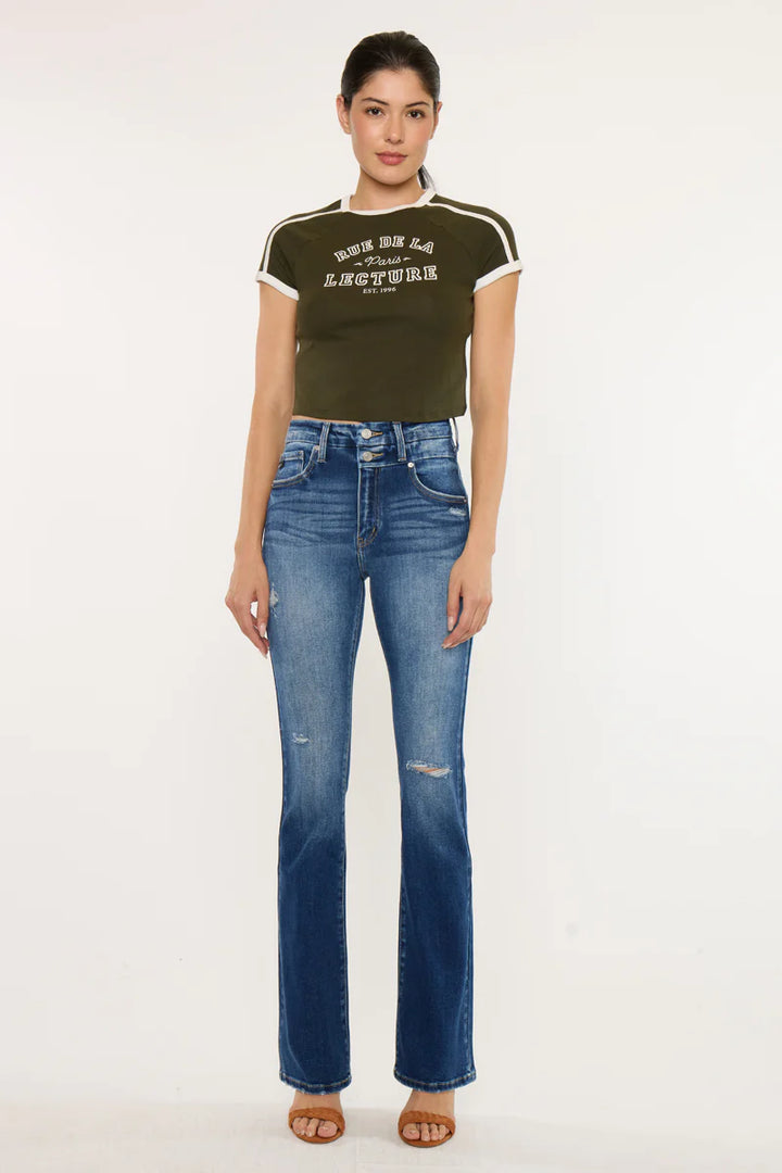 Kancan Dara High Rise Bootcut Jean