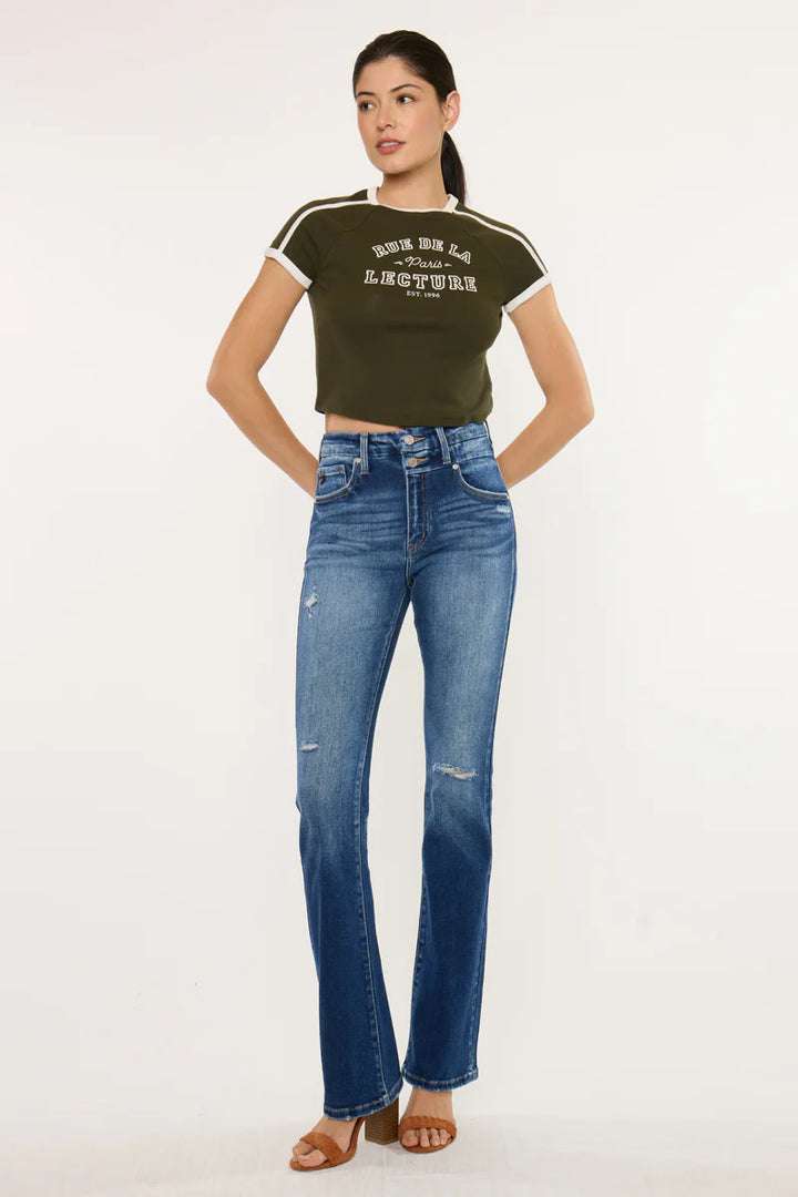 Kancan Dara High Rise Bootcut Jean