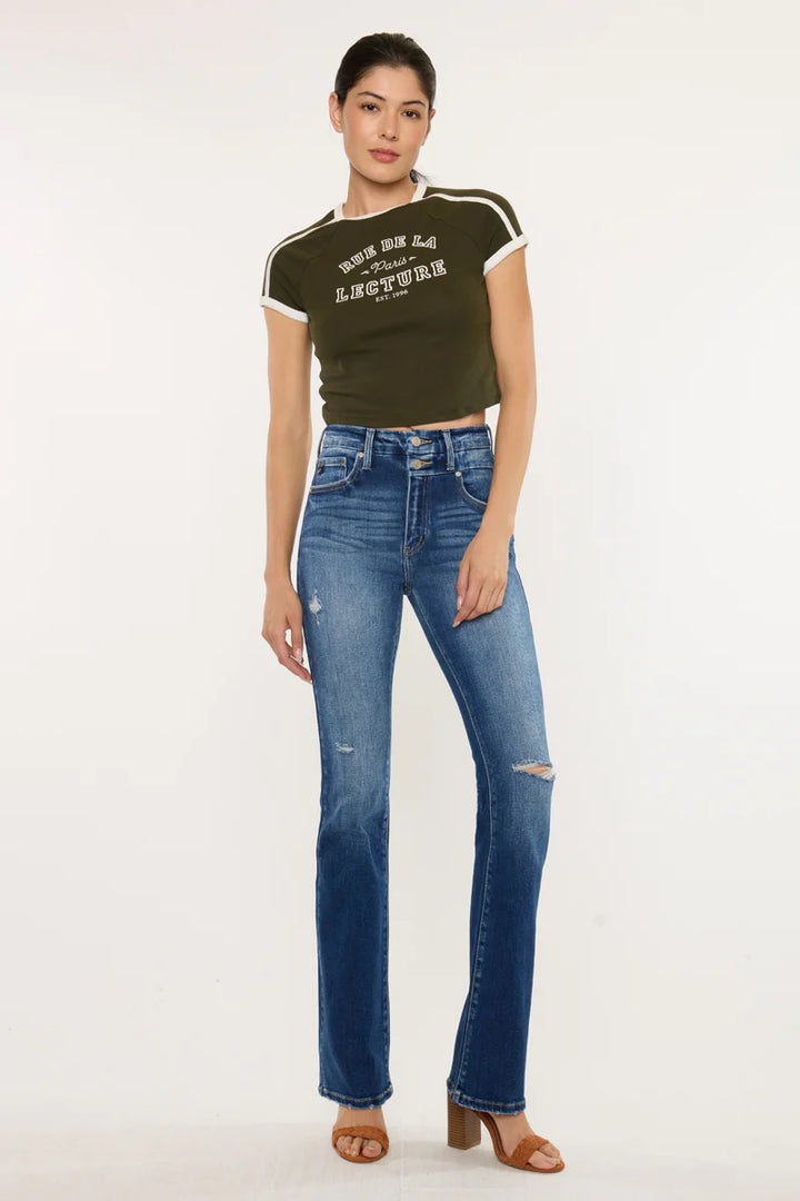 Kancan Dara High Rise Bootcut Jean