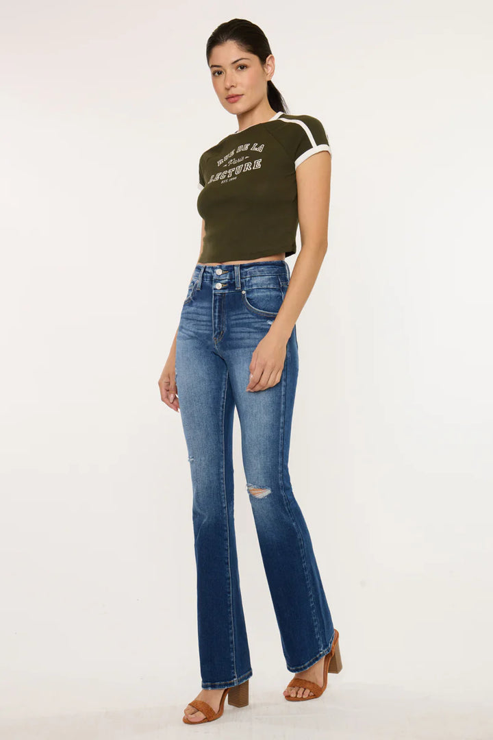 Kancan Dara High Rise Bootcut Jean