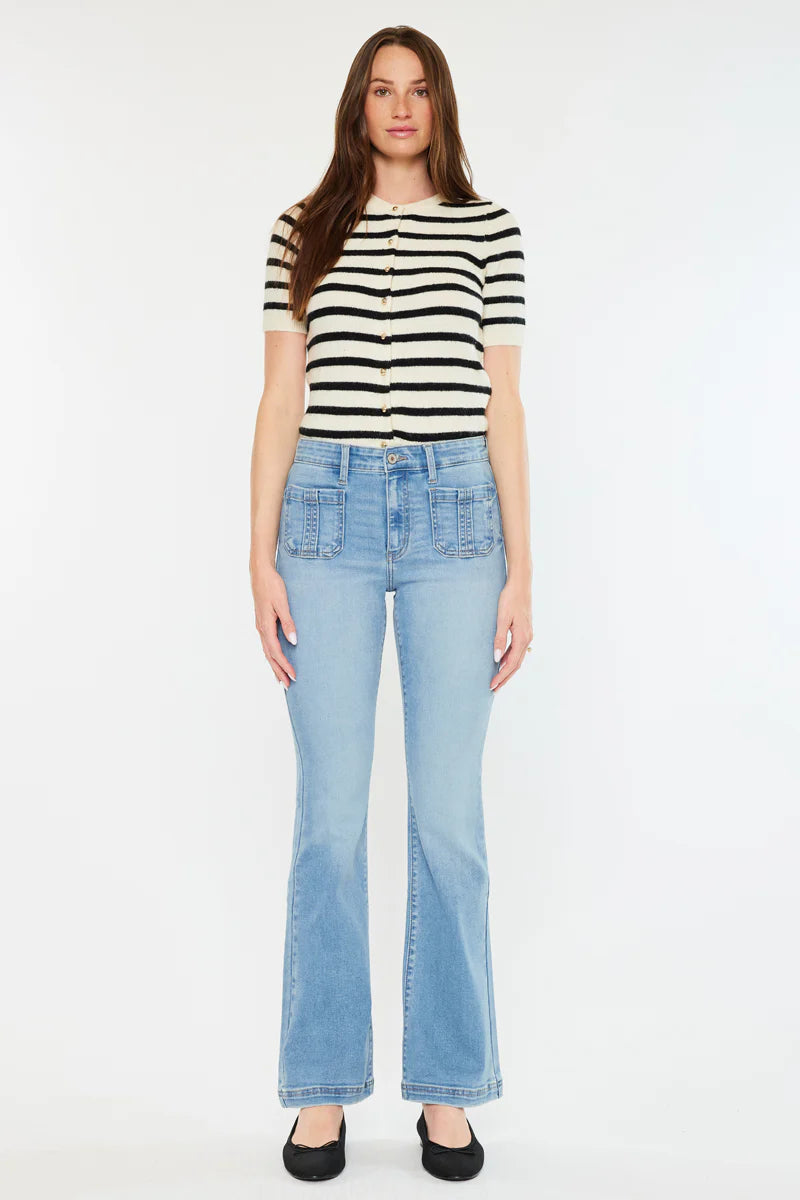 Kancan Flared Pocket Jean