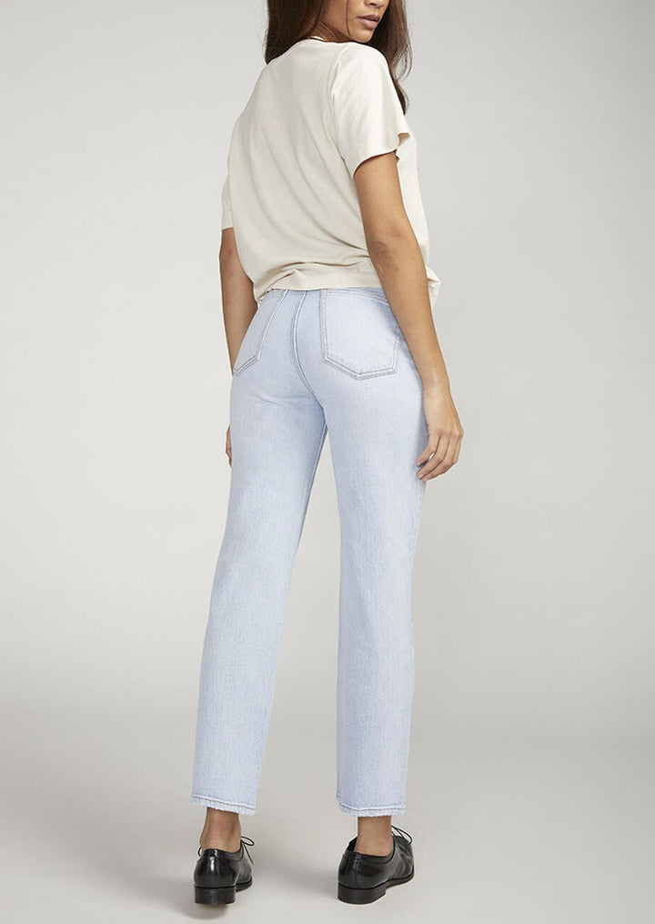 Silver Highly Desirable Straight Leg Jean