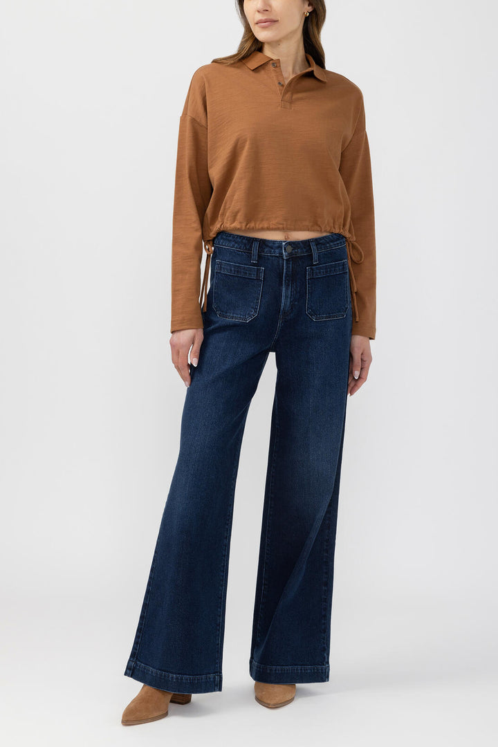 Silver Vintage Wide Leg Jean