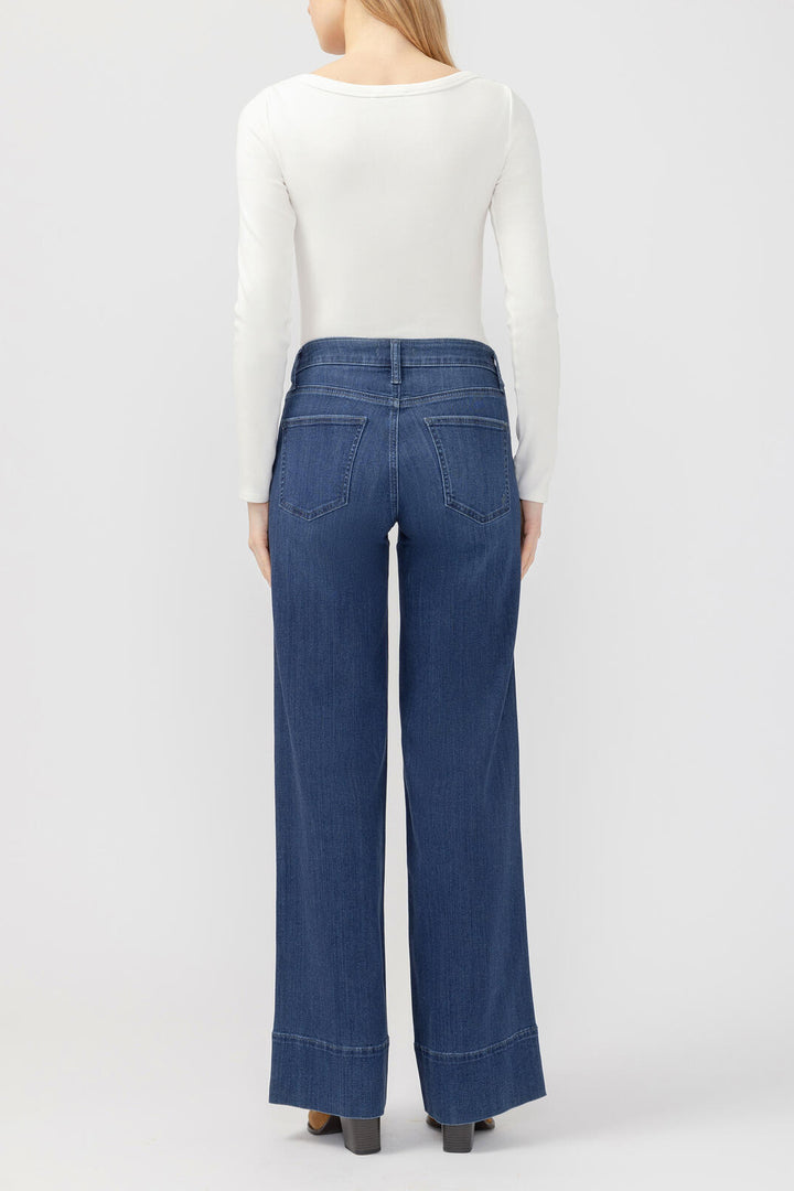 Silver Suki Wide Leg Jean - 31"