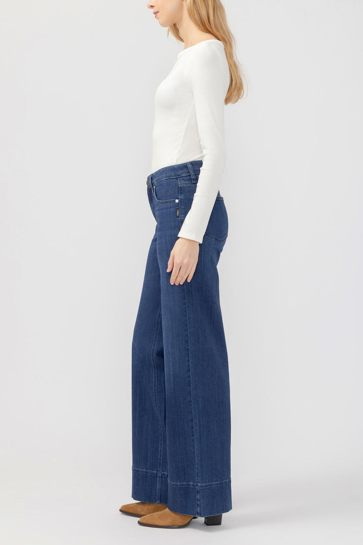 Silver Suki Wide Leg Jean - 31"