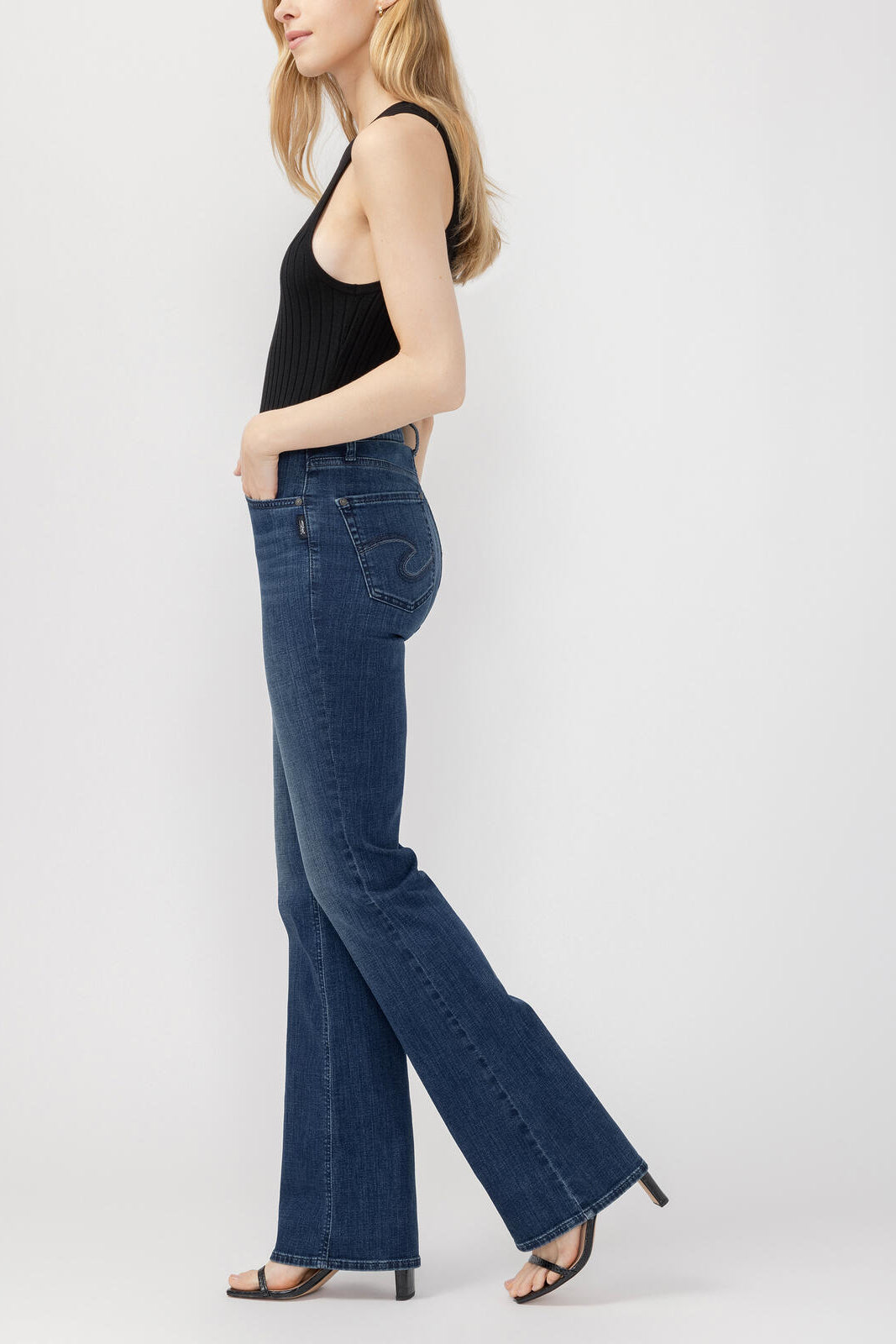 Silver Avery Curvy Bootcut Jean - 31"