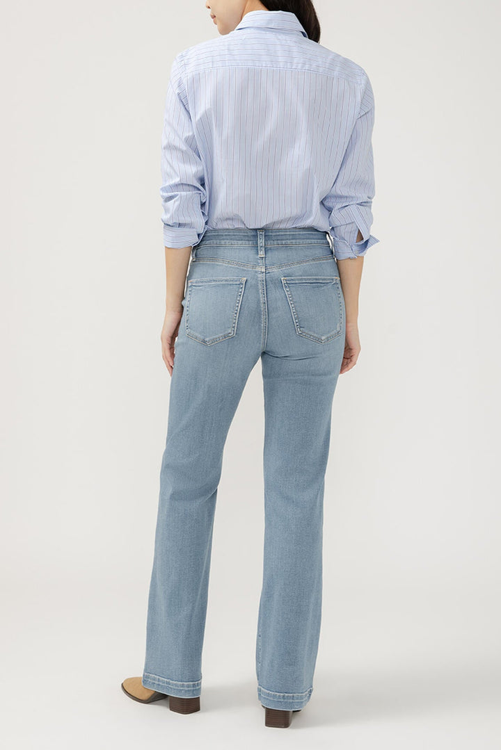 Silver Avery High Rise Trouser