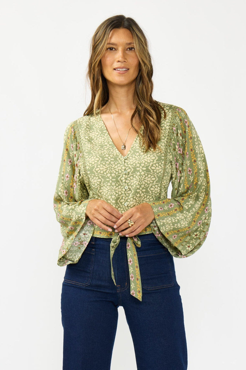Lovestitch Soraya Tie Front Top