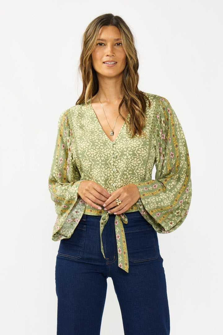 Lovestitch Soraya Tie Front Top