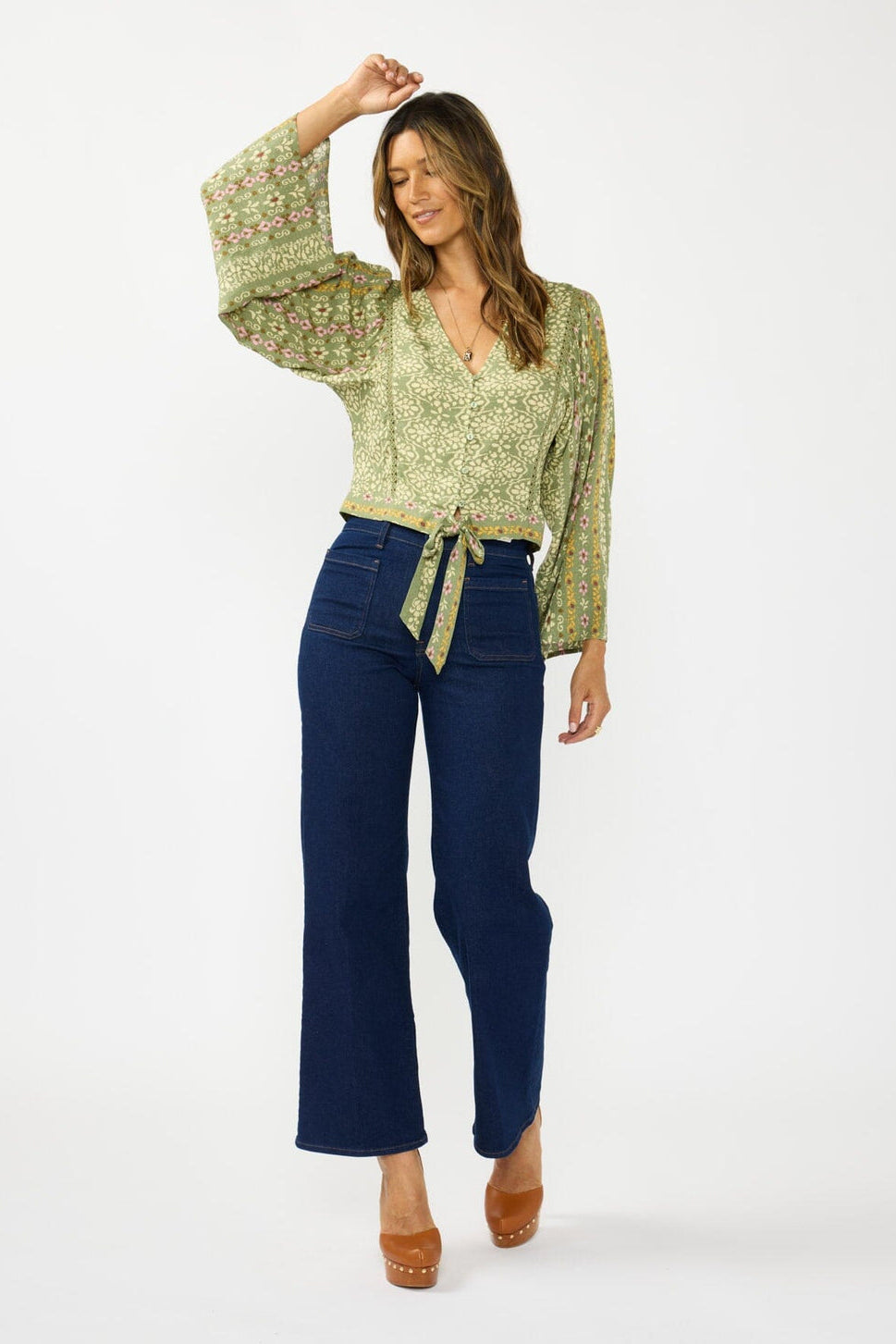 Lovestitch Soraya Tie Front Top
