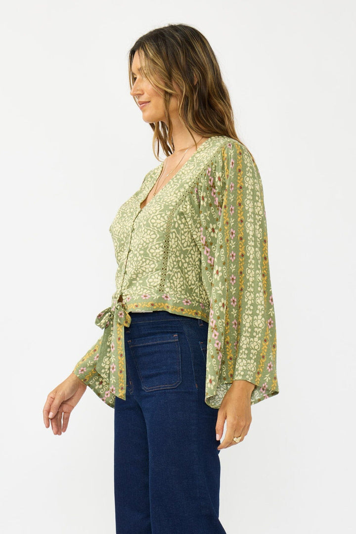 Lovestitch Soraya Tie Front Top