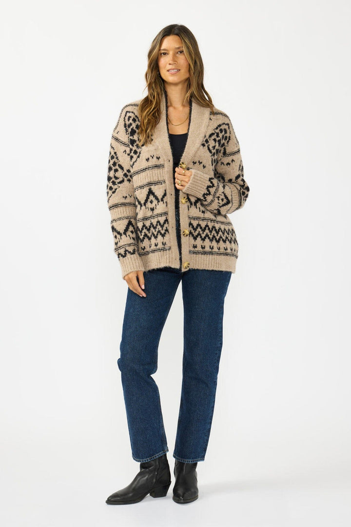 Lovestitch Sora Button Front Cardigan