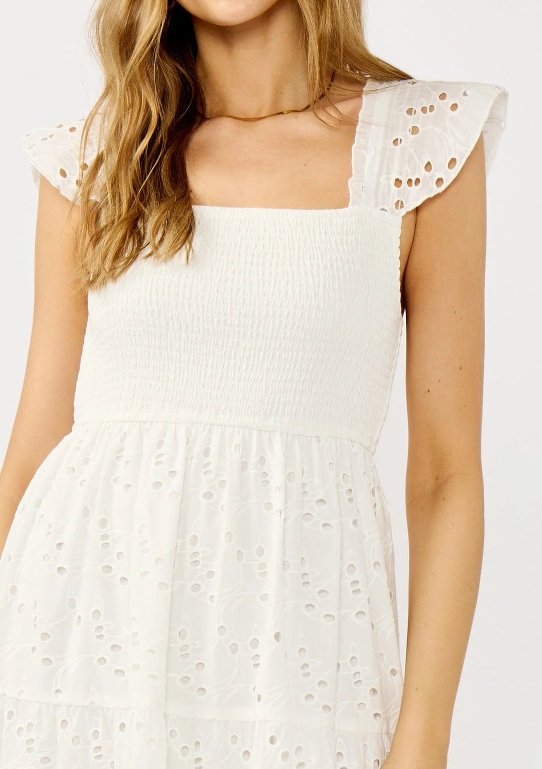 Lovestitch Bella Eyelet Maxi Dress