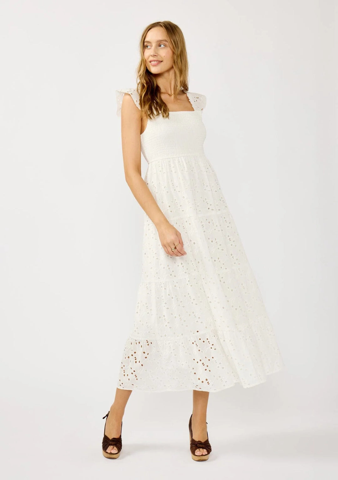 Lovestitch Bella Eyelet Maxi Dress