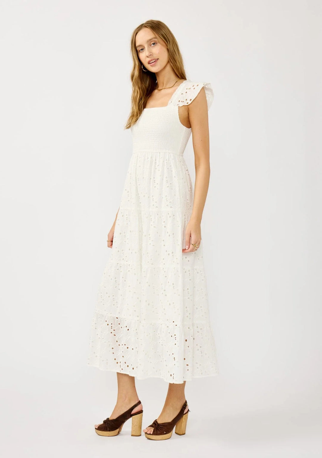 Lovestitch Bella Eyelet Maxi Dress