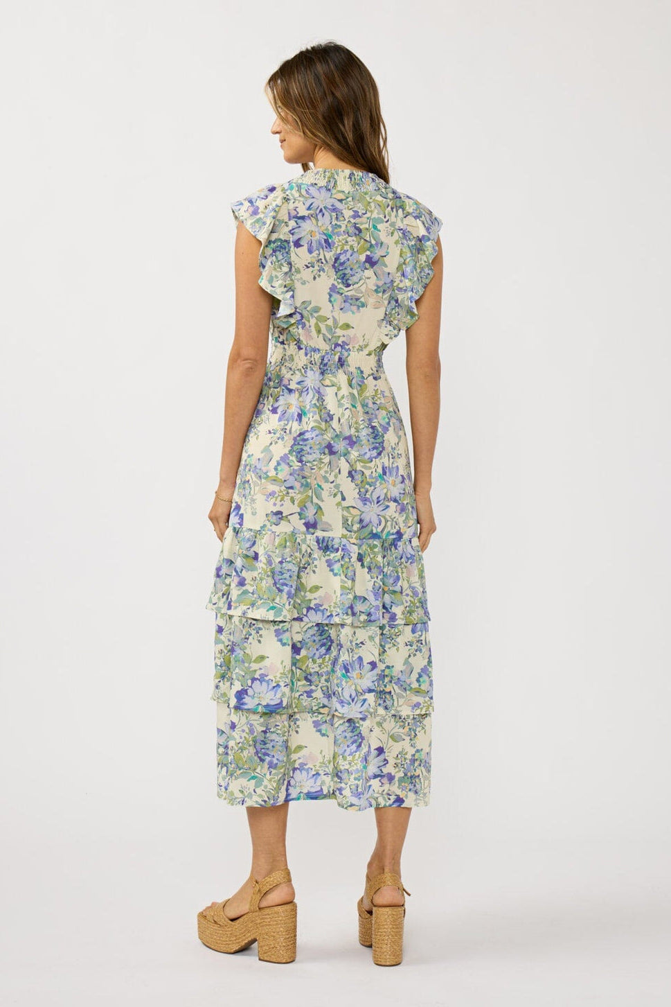 Lovestitch Marla Ruffle Midi Dress