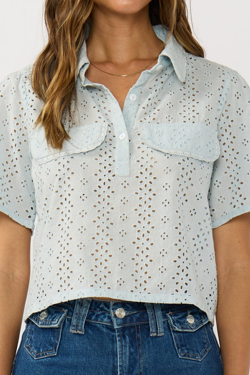 Lovestitch Lilith Eyelet Tee