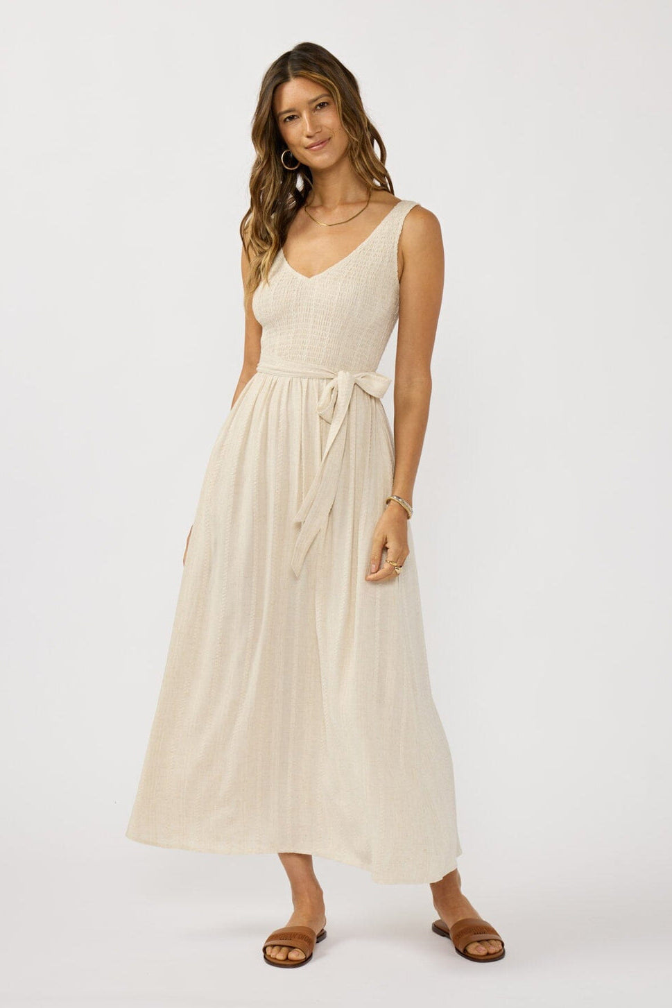 Lovestitch Keira Smocked Midi Dress