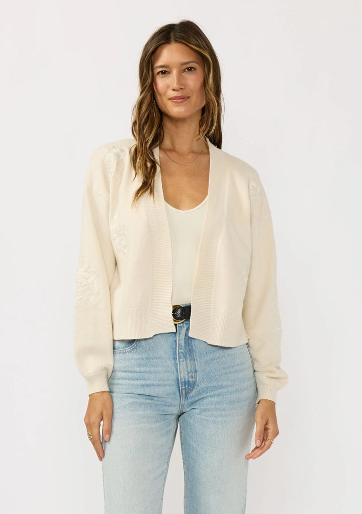 Lovestitch Brinley Embroidered Cardigan