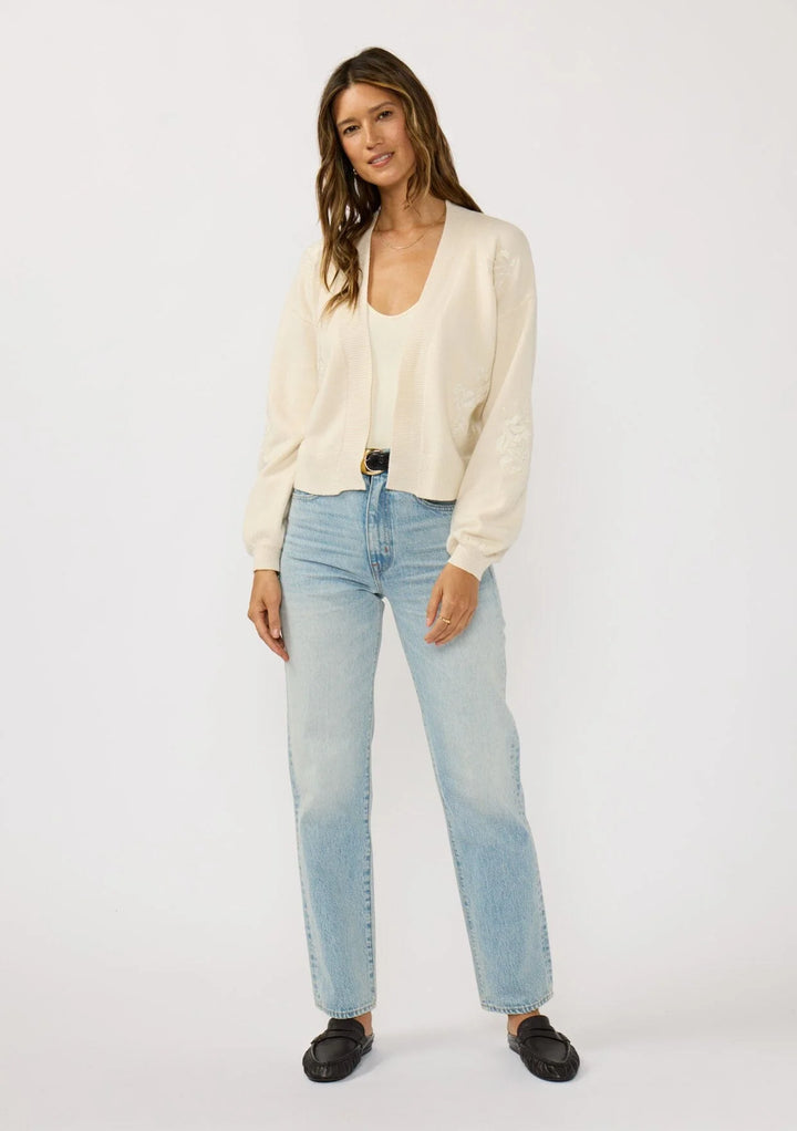 Lovestitch Brinley Embroidered Cardigan