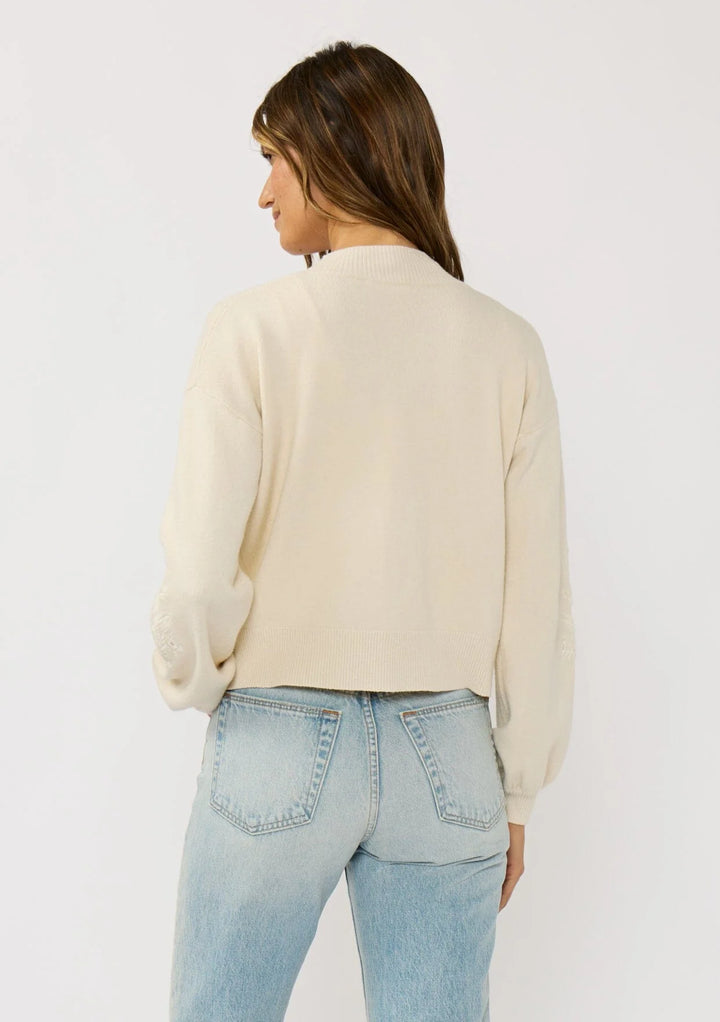 Lovestitch Brinley Embroidered Cardigan
