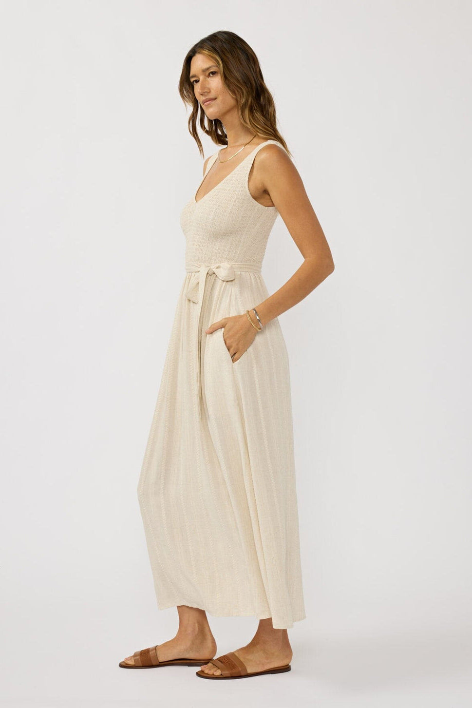 Lovestitch Keira Smocked Midi Dress