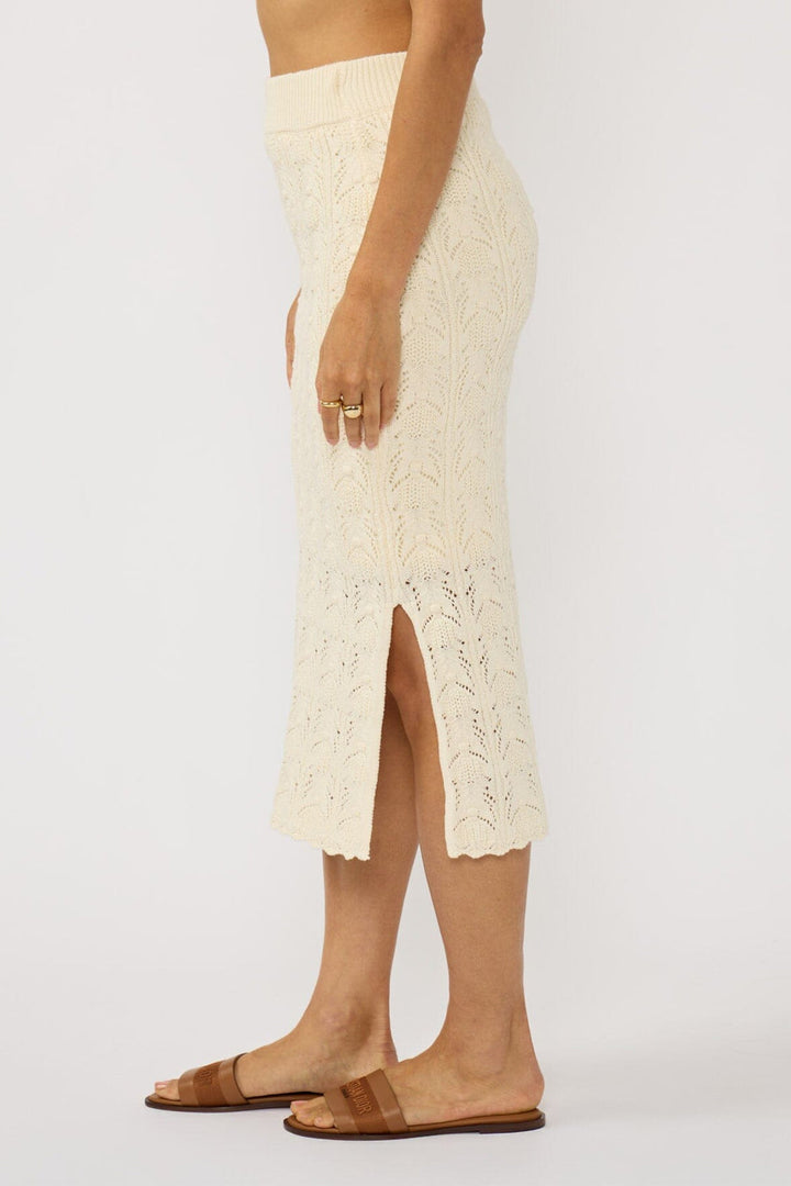 Lovestitch Harley Pointelle Midi Skirt