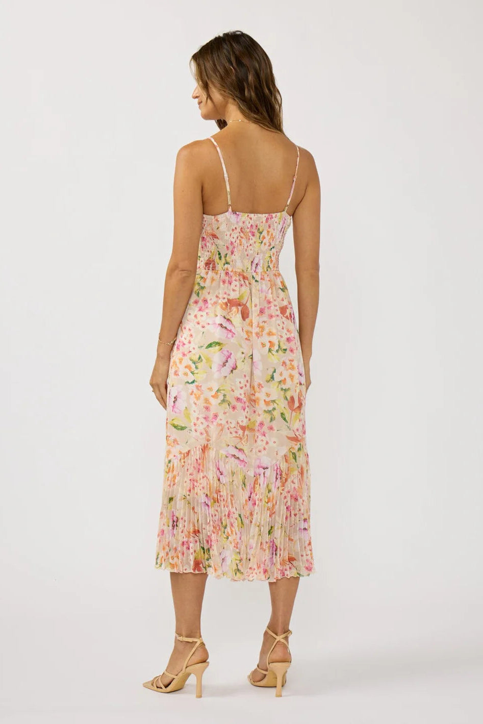 Lovestitch Songbird Pleated Midi Dress