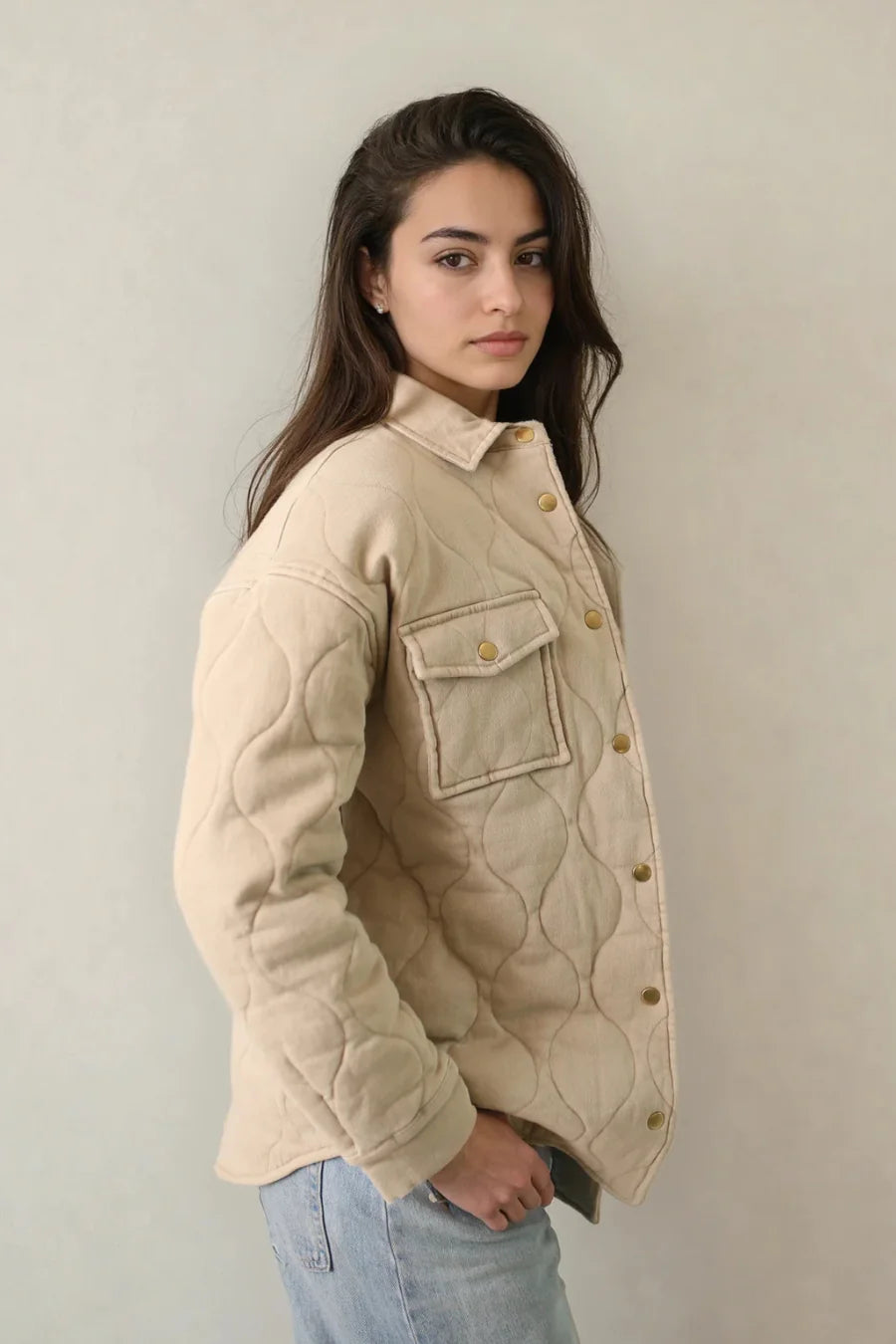PRIV Leni Quilted Cotton Jacket