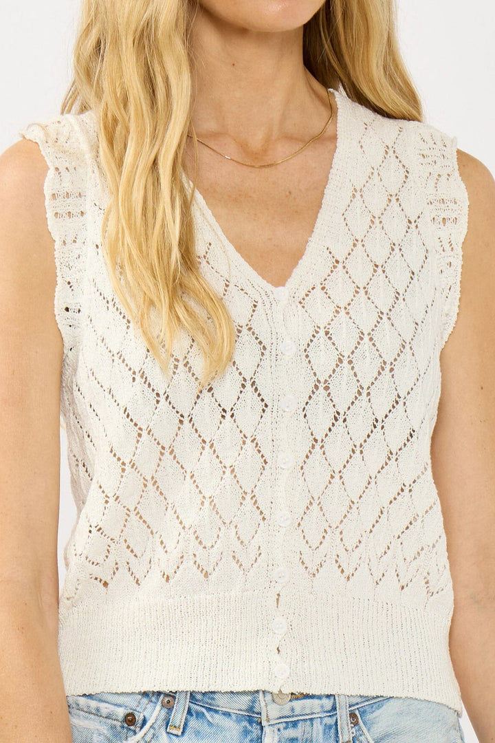 Lovestitch Lara Pointelle Vest