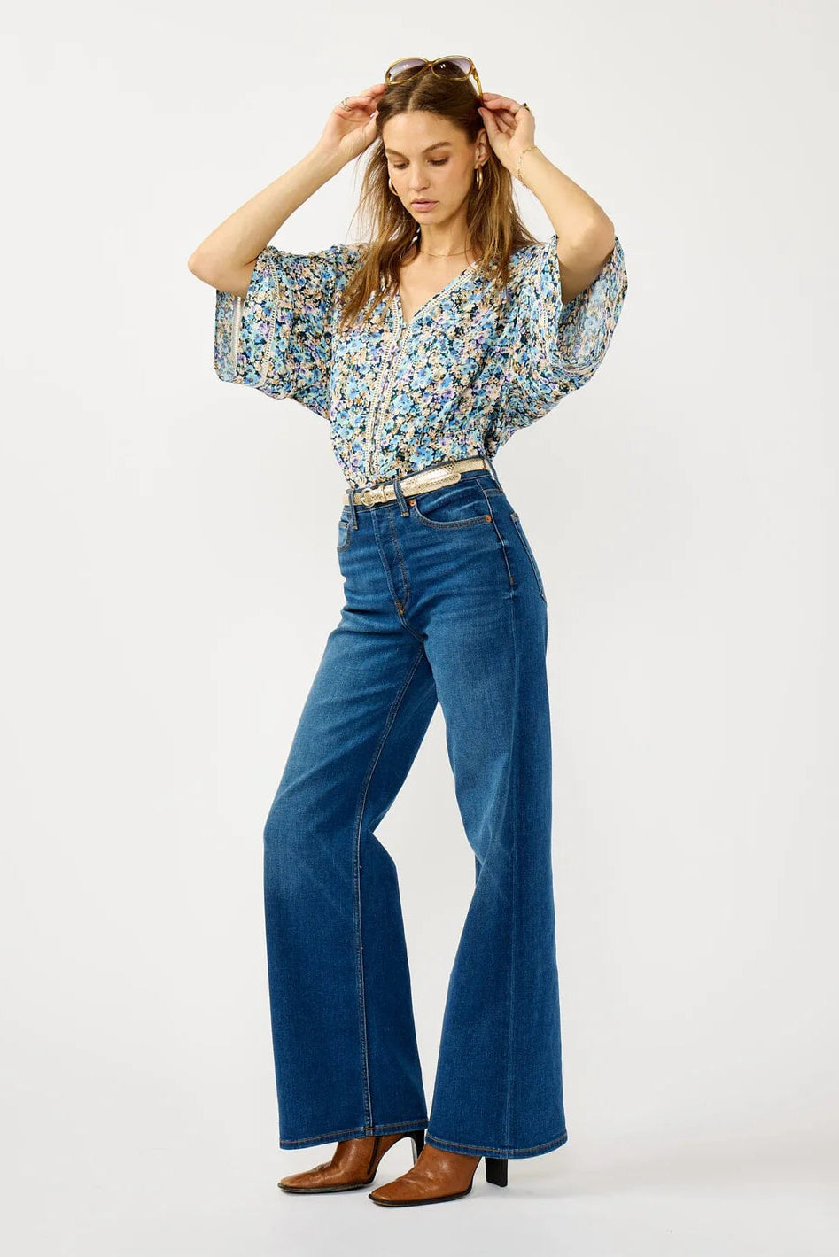 Lovestitch Garden Floral Blouse
