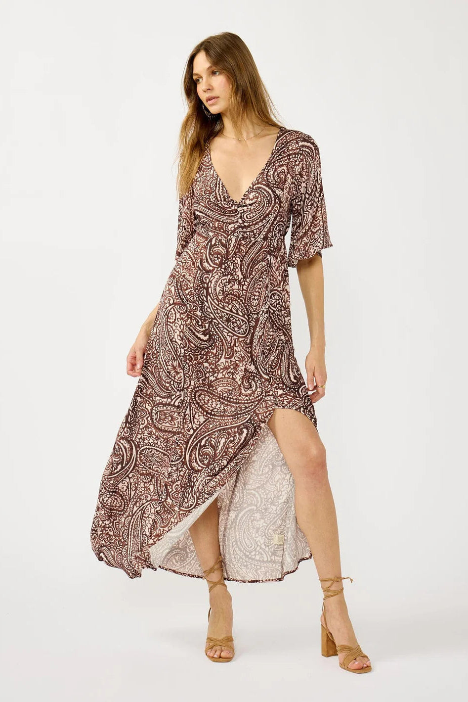 Lovestitch Sandswept Paisley Maxi Dress